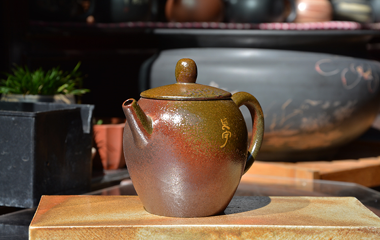 赵垚垚纯手工紫陶茶壶